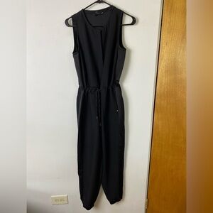 Black Sleeveless Jumpsuit